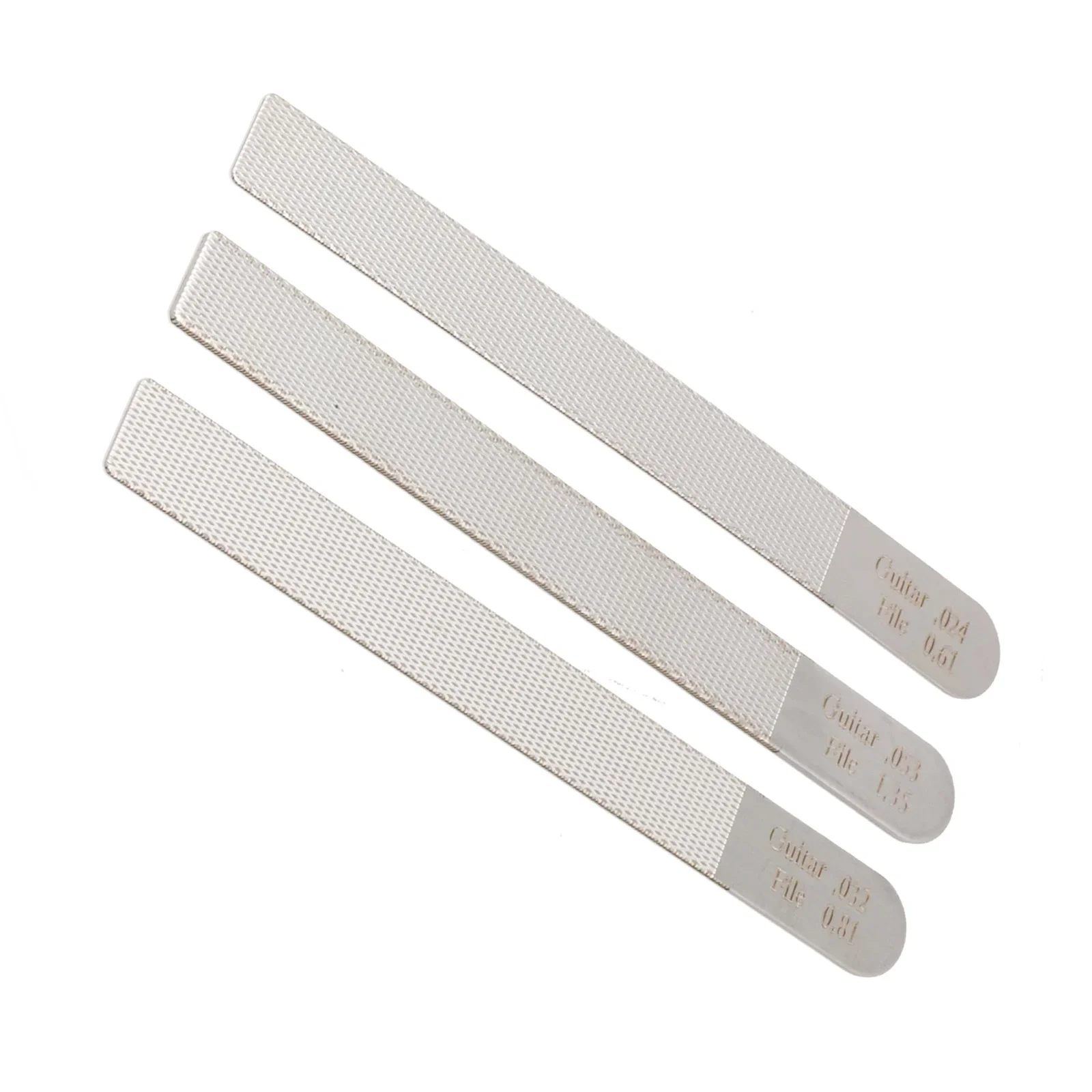 3PCS unnival Guitar Nut File Fret Crowning Slot liming per strumenti a corda strumento di riparazione Luthier accessori per parti di chitarra