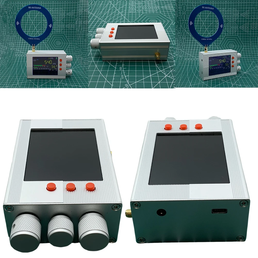 

Портативный коротковолновый радиоприемник TEF6686, 3,2-дюймовый ЖК-дисплей, цифровое стерео радио с антенной, встроенный динамик, аккумулятор 3000 мАч