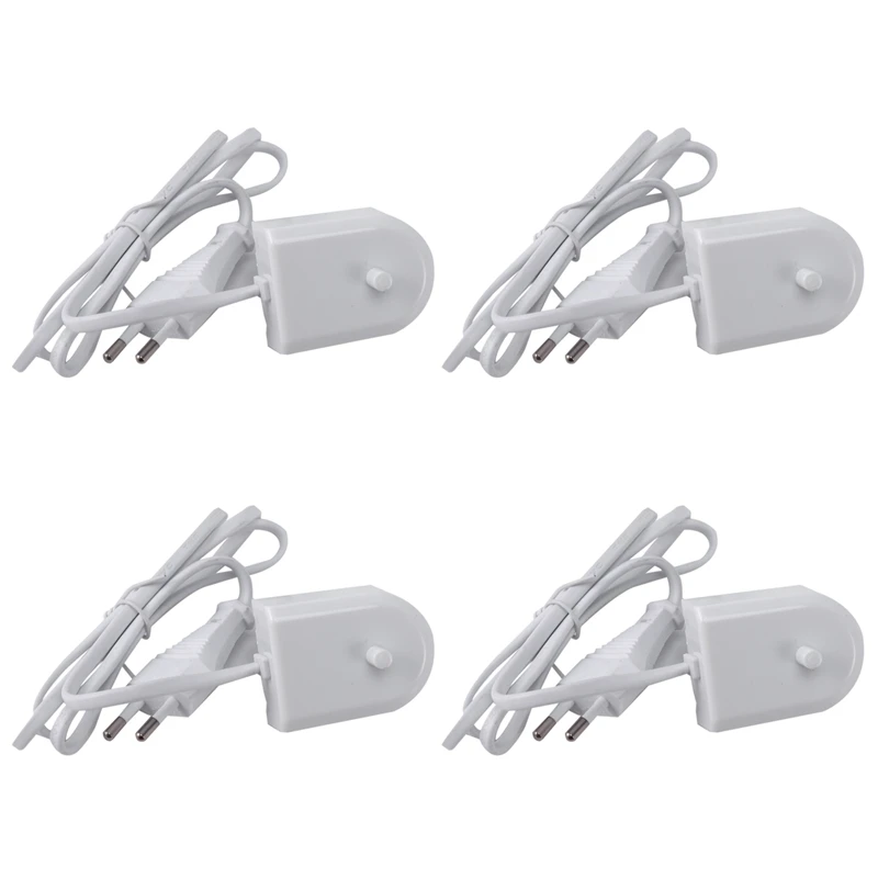 4X Suitable For  HX8140, HX6100, HX9112, HX3110 Electric Toothbrush Induction Charger Adapter EU Plugglobal Stock Ready