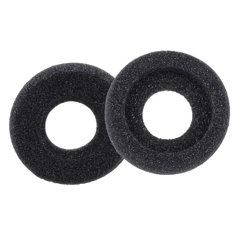 Breathable Replacement Earpads Cushion Round Cover for Plantronics H251/H251N 96BA image 6
