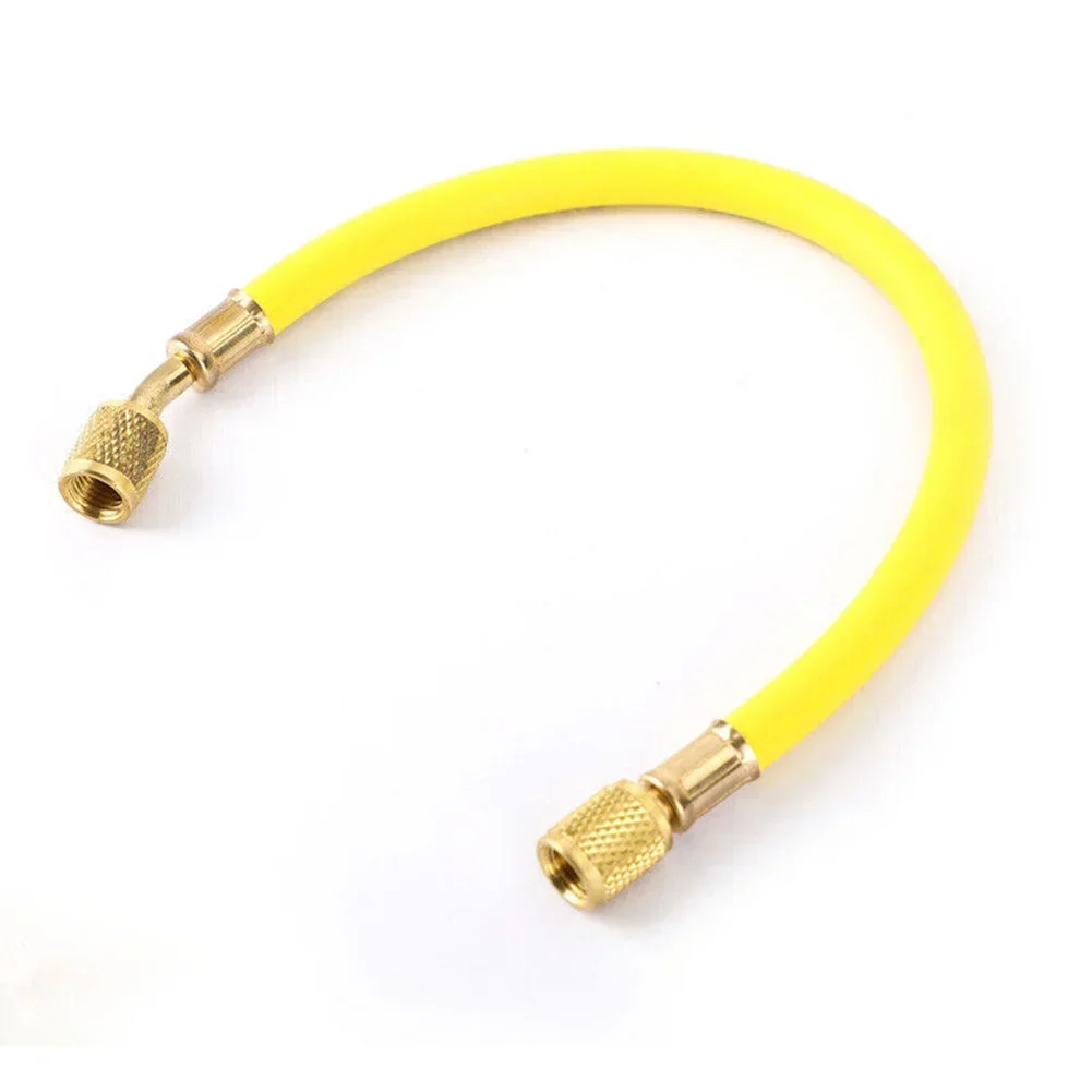 1 Set 1/4" SAE Air Conditioner Tank Faucet Refrigeration Fill Hose Valve Kit For R12 R22 R134 For Refrigerantion Hoses