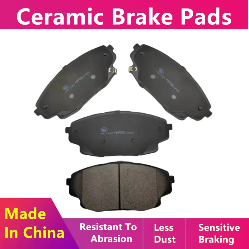 Front/Rear Ceramic Brake Pads For Gac Trumpchi Gs8 2nd Generation 1.8t 2.0t/2021 2022 2023 2024/Auto Parts