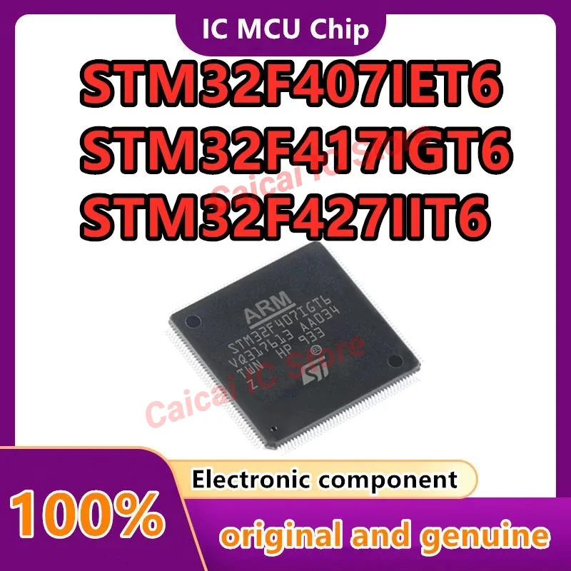 Микроконтроллер stm32f407196 STM32F407IGT6 stm32f417196 STM32F417IGT6 STM32F427IGT6 STM32F427IIT6 STM32 IC, оригинальный LQFP