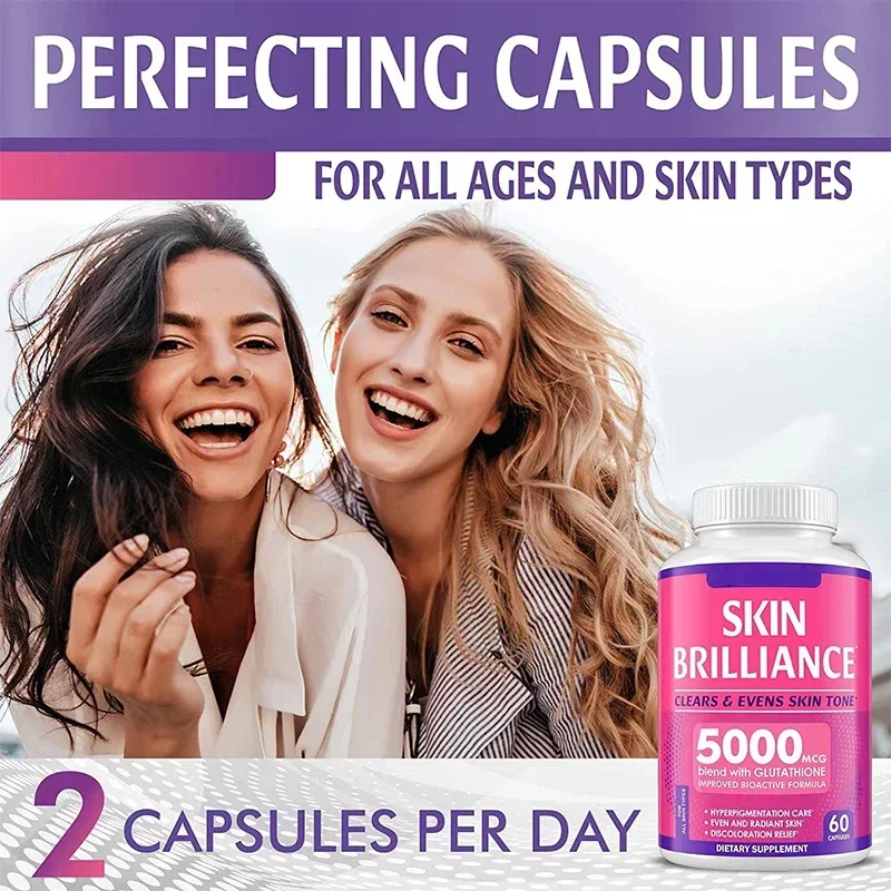 Collagen Complex Capsules - Delay Aging Supports Joint, Cartilage and Body Health - Shiny Hair, Nourished Skin and Strong Nails