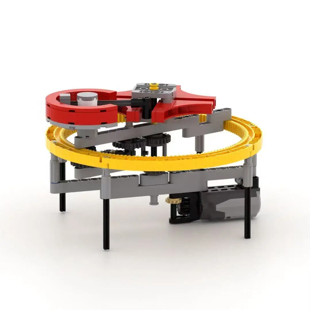 4352 Building Block Technology Mechanical Model Assembly Planetary Gear Horse Other Cross Mechanism Set