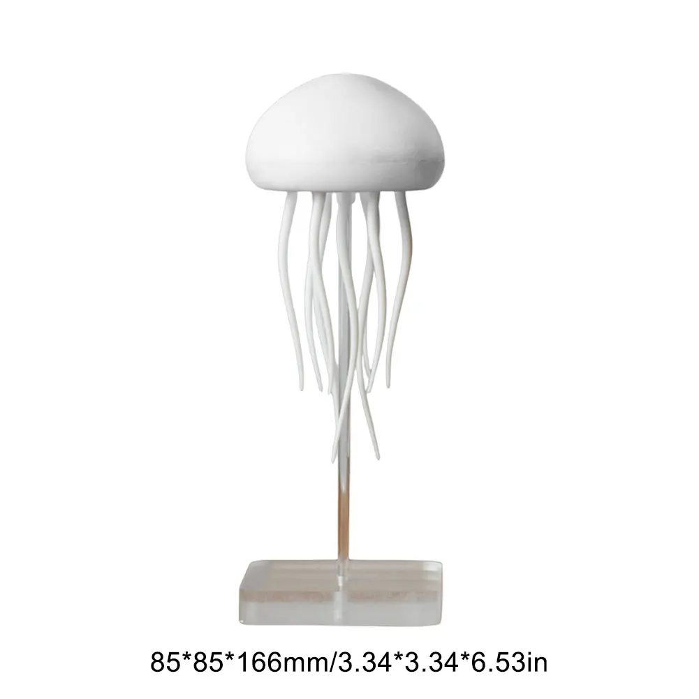 Cartoon Jellyfish-Shape Night Light Voice Control Flexible Tentacles Jellyfish Shape Baby Night Light for Holiday Children Gifts