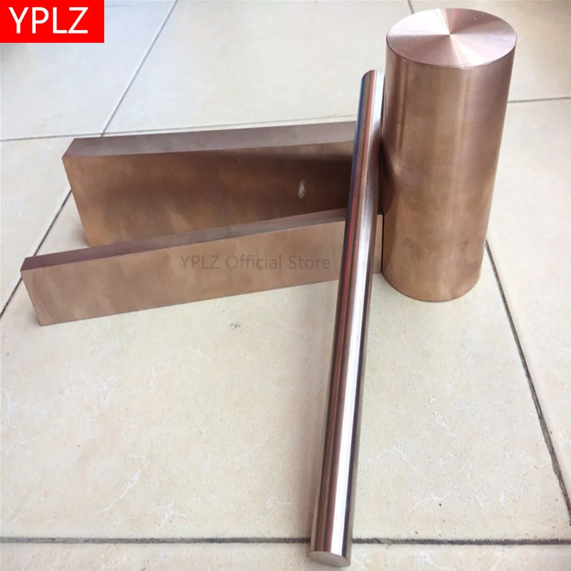 Customized beryllium copper alloy rod, sheet and tube