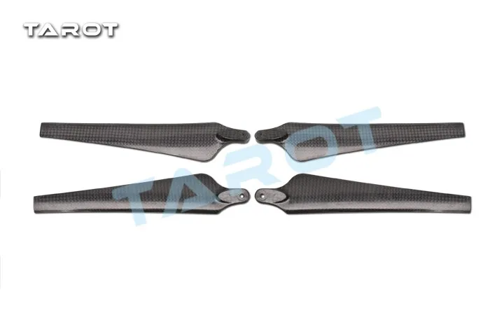 TAROT 15 inch CF Foldable Props Carbon Fiber Propeller CW and CCW TL2941