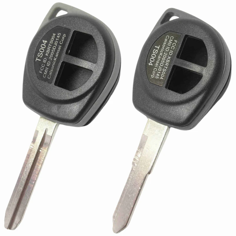 

FLYBETTTER OEM 10Pcs 2Button Replacement Key Case Remote Key Shell For Suzuki Grand Vitara Swift Grand Vitara Liana Agila