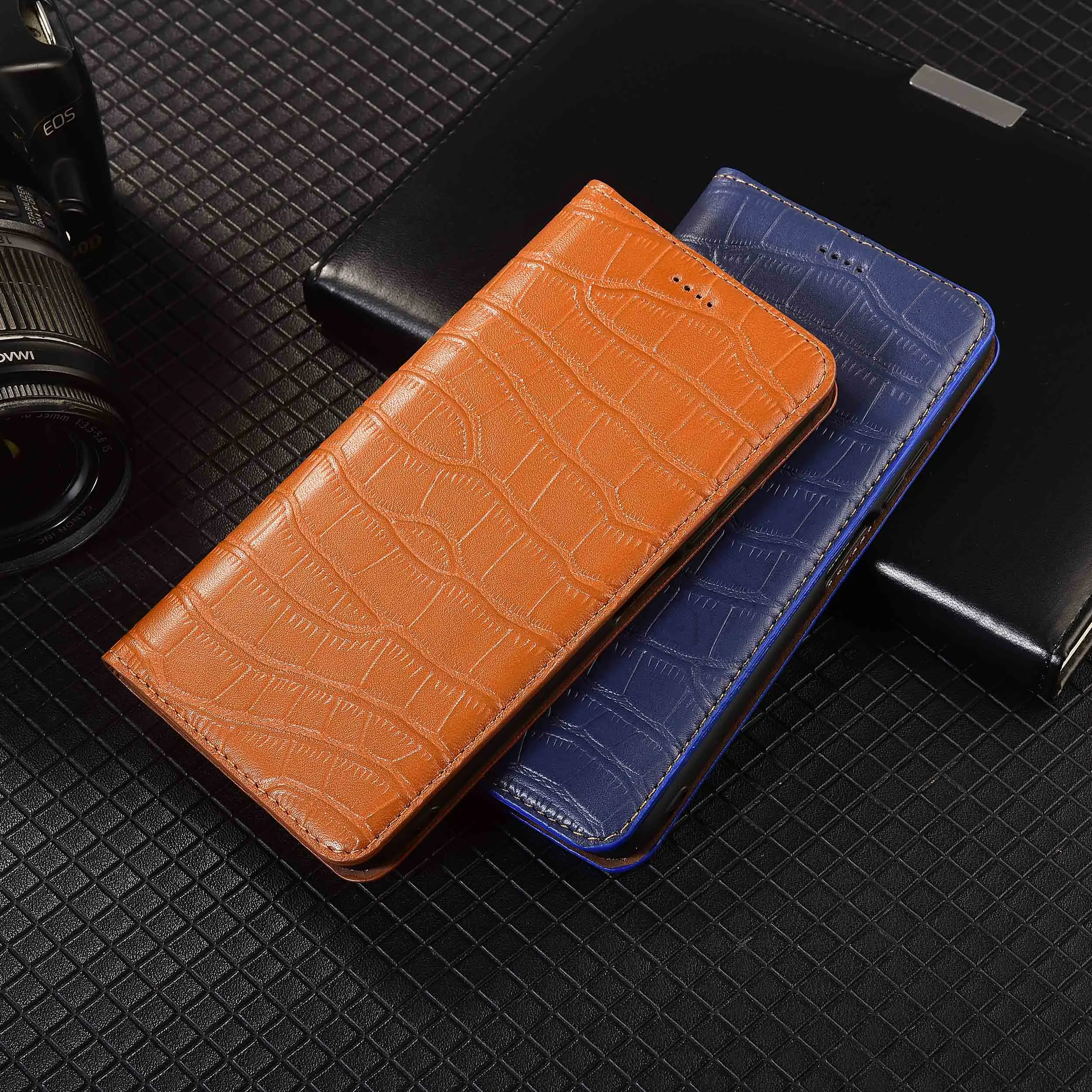 ل ممن لهم البحث X2 X3 X5 X6 X7 X8 X8S Pro زائد الترا لايت التمساح البطن نمط محفظة جلدية أصلية الوجه جراب هاتف جلد البقر #6