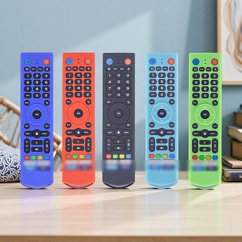Silicone Remote Control Case For VSeeBox V3 V5  FOR V7 Pro Solid Color Luminous Thickened Remote Control Protective Cover