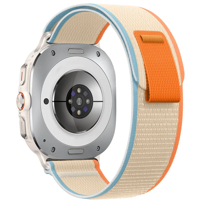 Trail Loop for Samsung Galaxy Watch Ultra 47mm Original Nylon Breathable Wristband Correa for Galaxy Watch 8-7 Ultra 47mm Strap