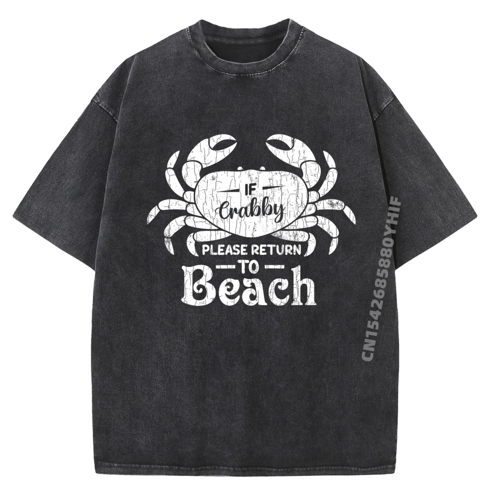 

Новейшая футболка с рисунком «Если крабби», пожалуйста, возврат к мужским футболкам, футболки с принтом, мужские потертые футболки в стиле ретро, мужской подарок