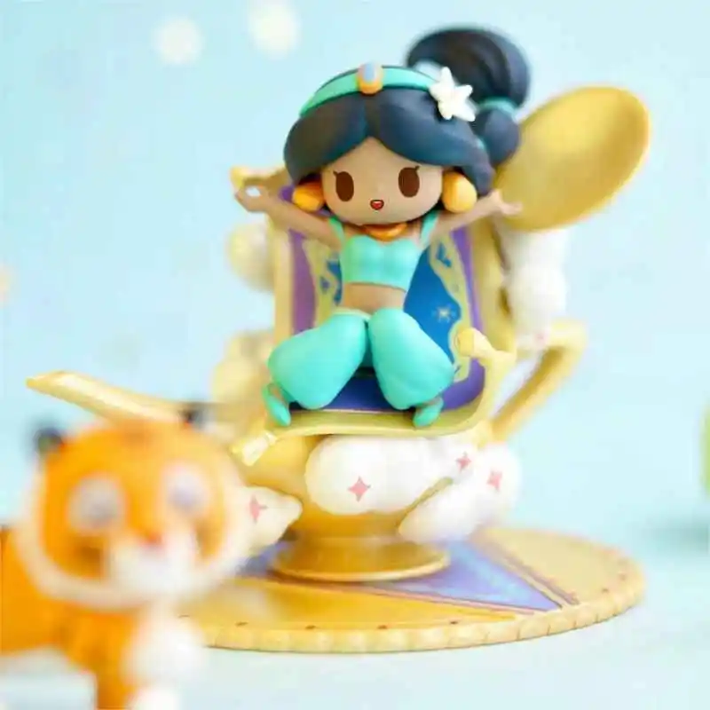 

52TOYS Disney Princess Blind Box D-Baby Flower Swing Series Handmade Trendy Teacup Collectible Authentic Sweetheart Cute Toy