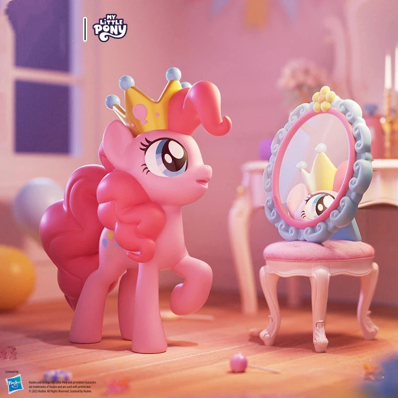 My Little Pony Blind Box Pinkie Pie Figure Desktop Ornament Series Toy Merchandise Doll Gift