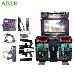 Arcade Razing Storm Shooting Game Simulator Video Arcade Coin Operated Gun Games Machines For Entertainment Equipment Parts