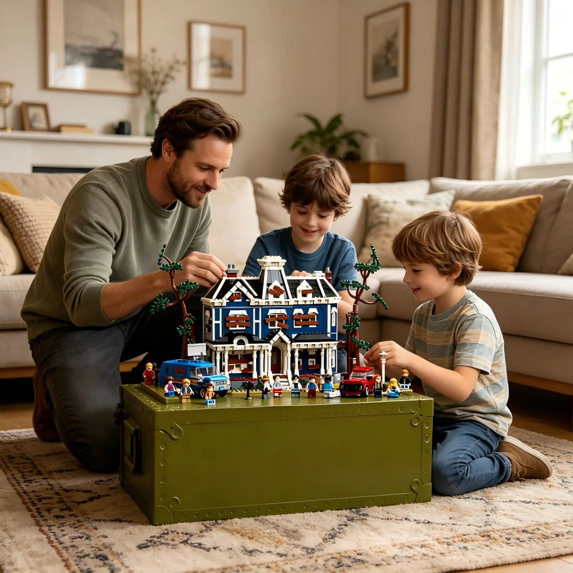 

Конструктор Disney 11370 «Загадочная вилла», 2593 детали, высококачественная игрушка, подарок на Хэллоуин, украшение для гостиной