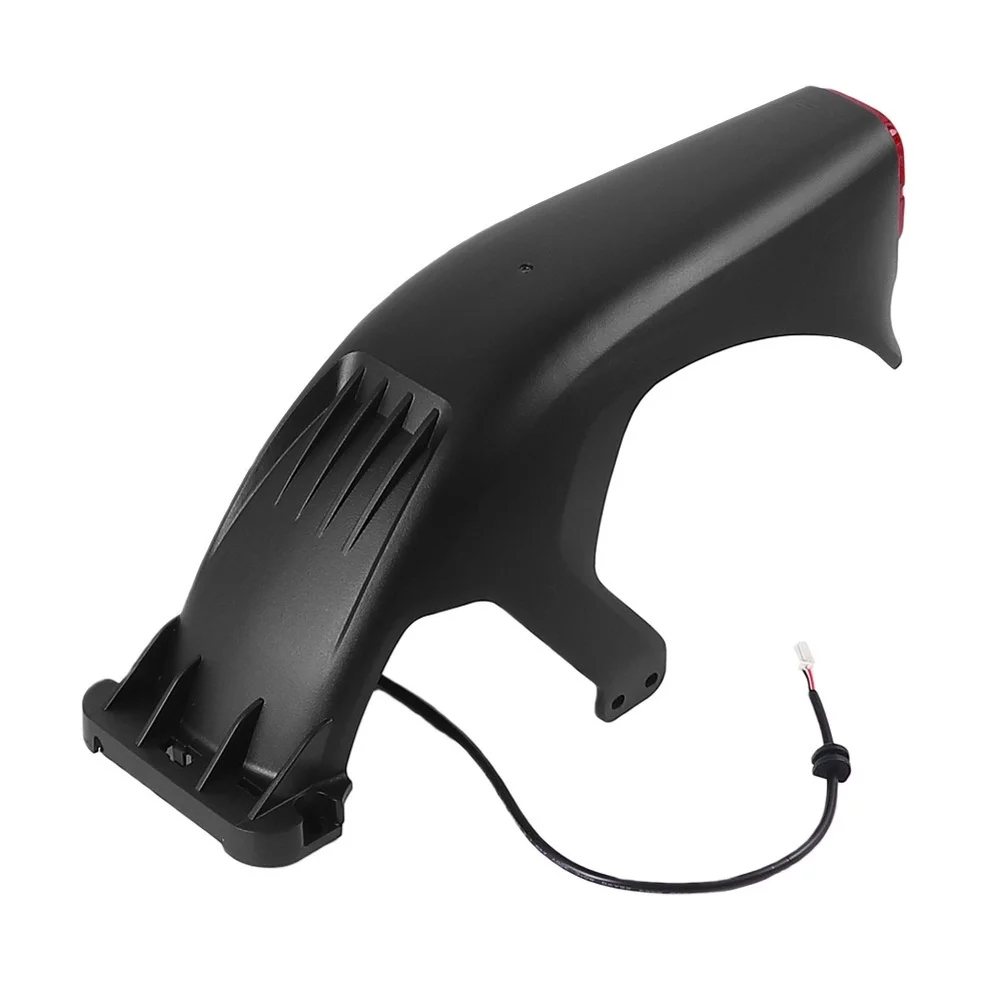 

For Ninebot For Max G3 Rear Wheel For fender Kit with LED Tail Light ABS Construction 31.8 cm x 9.6 cm Black Mudguard Accessory