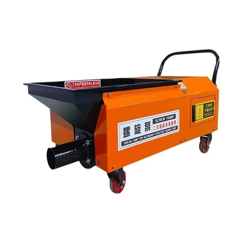 Conveyor pump Spiral feeder Concrete pump Cement pump Column beating artifact