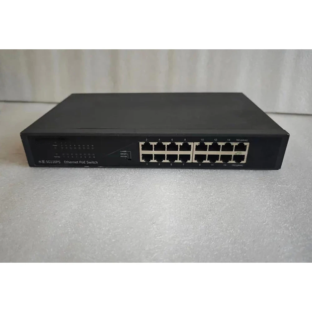 

SG116PS 16-port All Gigabit Switch