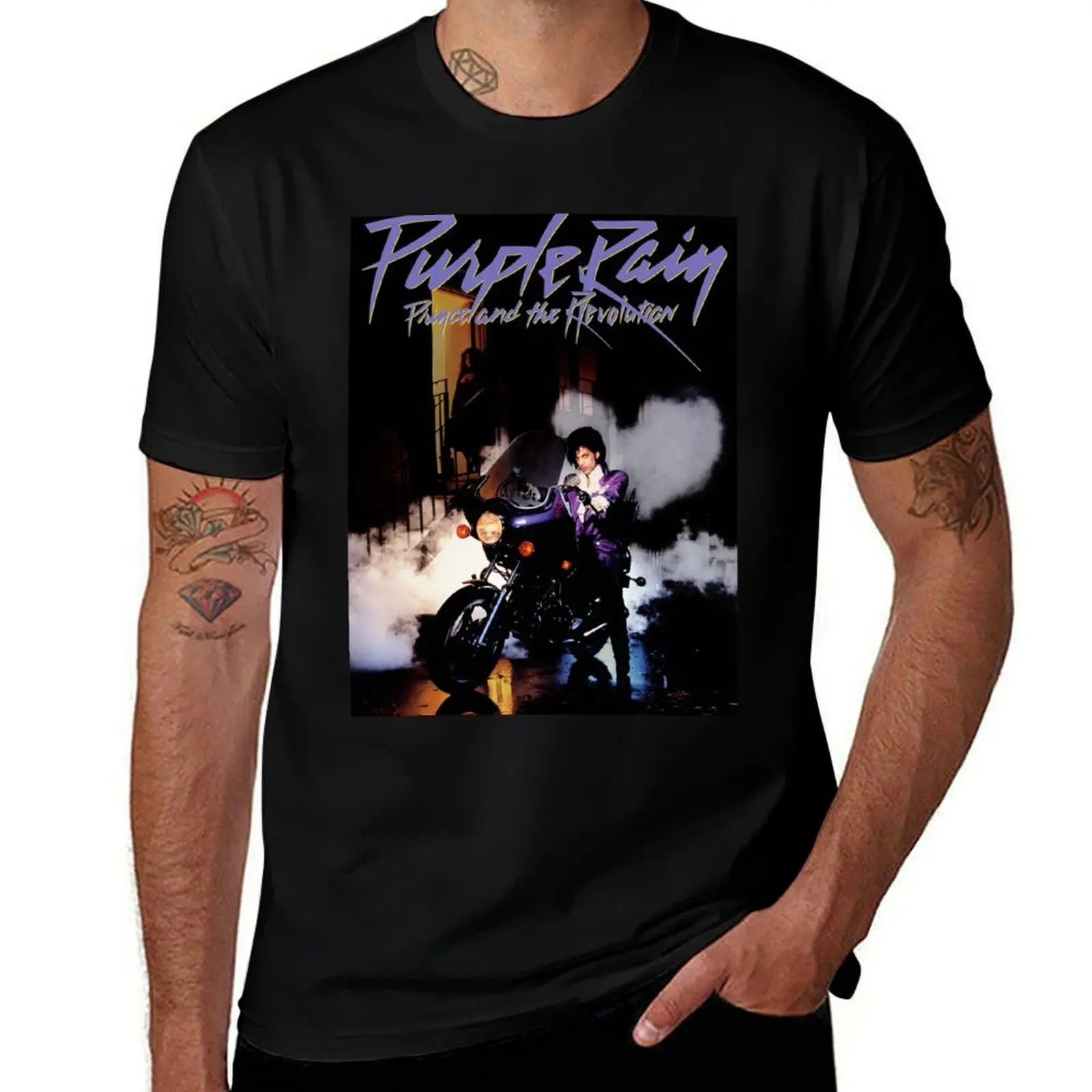 

Purple Rain In T-Shirt Big Size Daily Wear T-Shirt