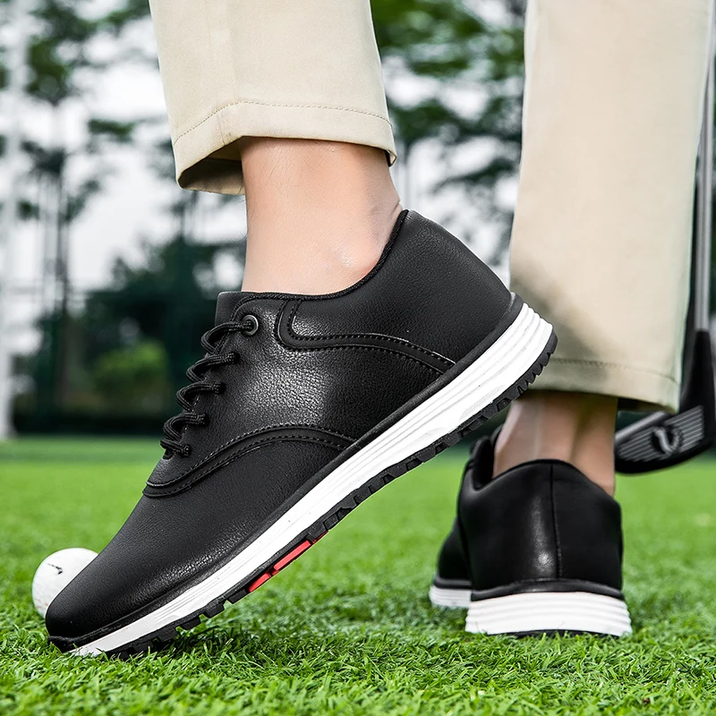 Zapatos de Golf para hombre, calzado profesional antideslizante y cómodo, moda al aire libre y ocio para caminar, superventas