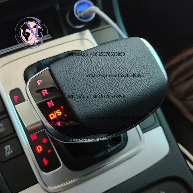 1Pc LED DSG Gear Shift Knob, Center Console Auto Shifter Replacement Spare Part