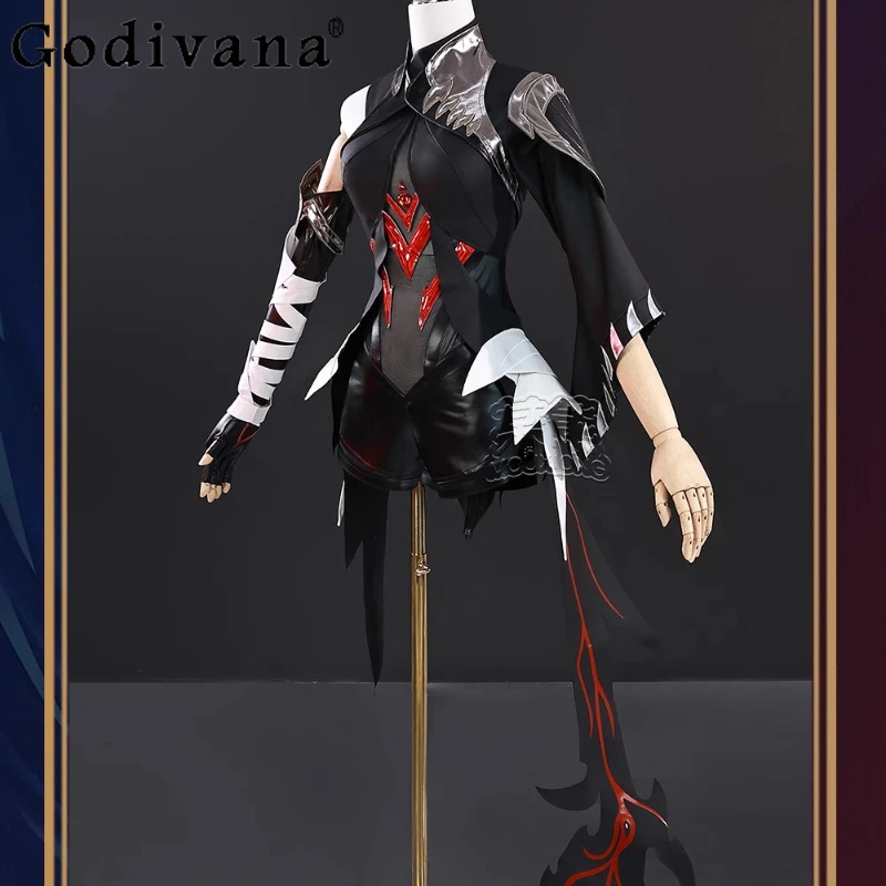 Accessori per parrucche uniformi Set completi per le donne Festa di Natale Comic Con Dress Set Gioco per ragazze Honor of Kings Gioco Abito cosplay