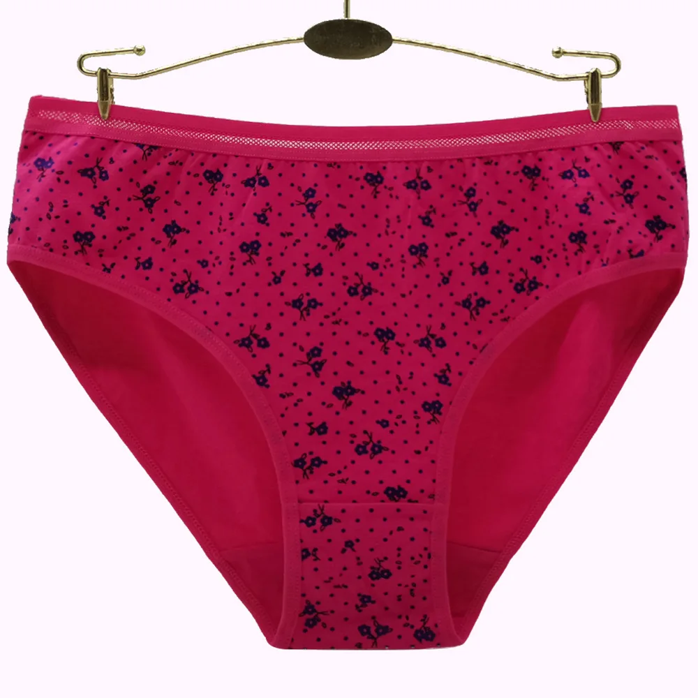 Cotton Panties Plus Size Underwear Women Briefs Woman Knickers Lady Lingerie Girl intimate High Waist Large Size 6 pcs/lot - Image 2