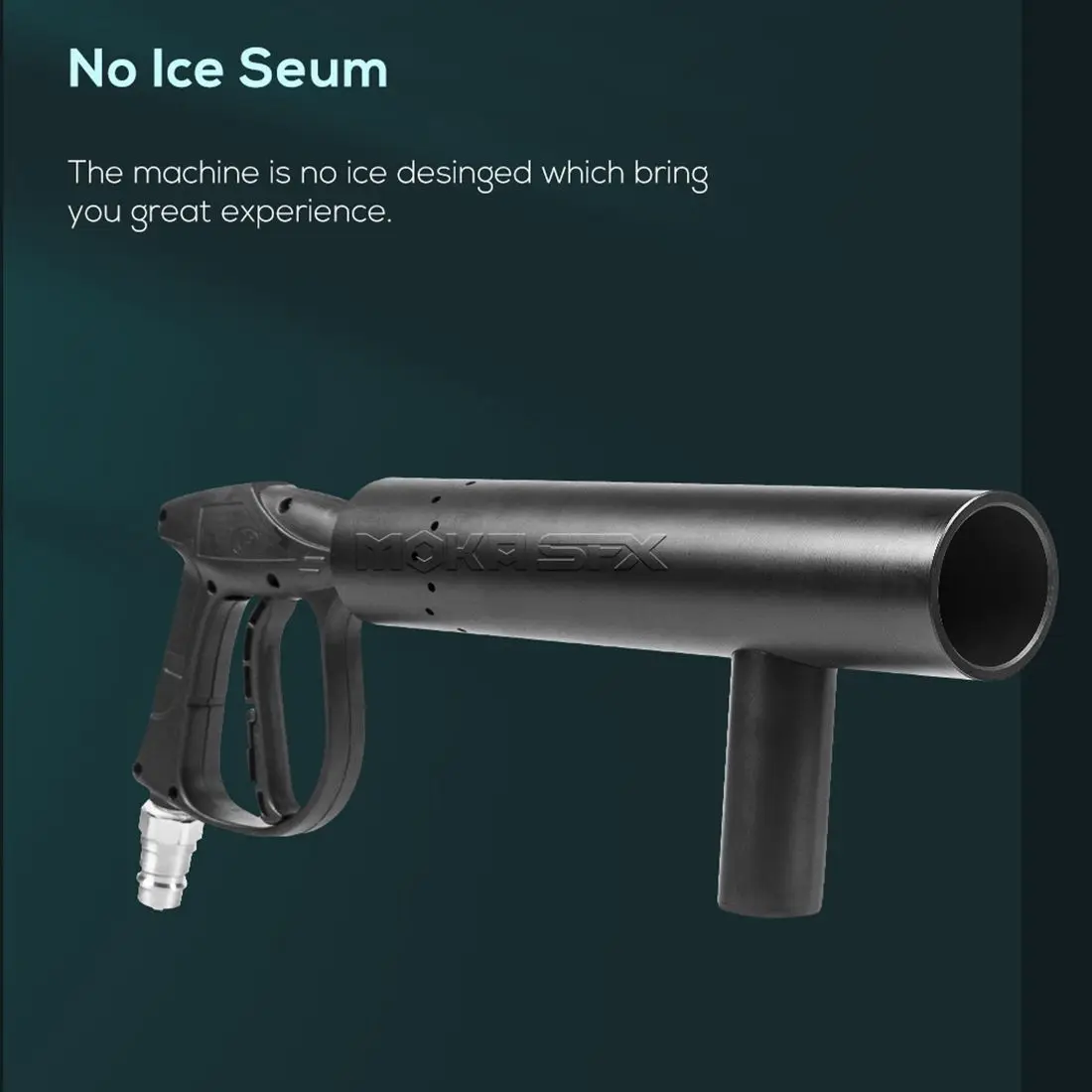 MOKA SFX Stage Effect Co2 Gun Jet Machine Handheld Co2 Effect Gun High Pressure DJ Co2 Jet Gun For Event Disco Concert  Club
