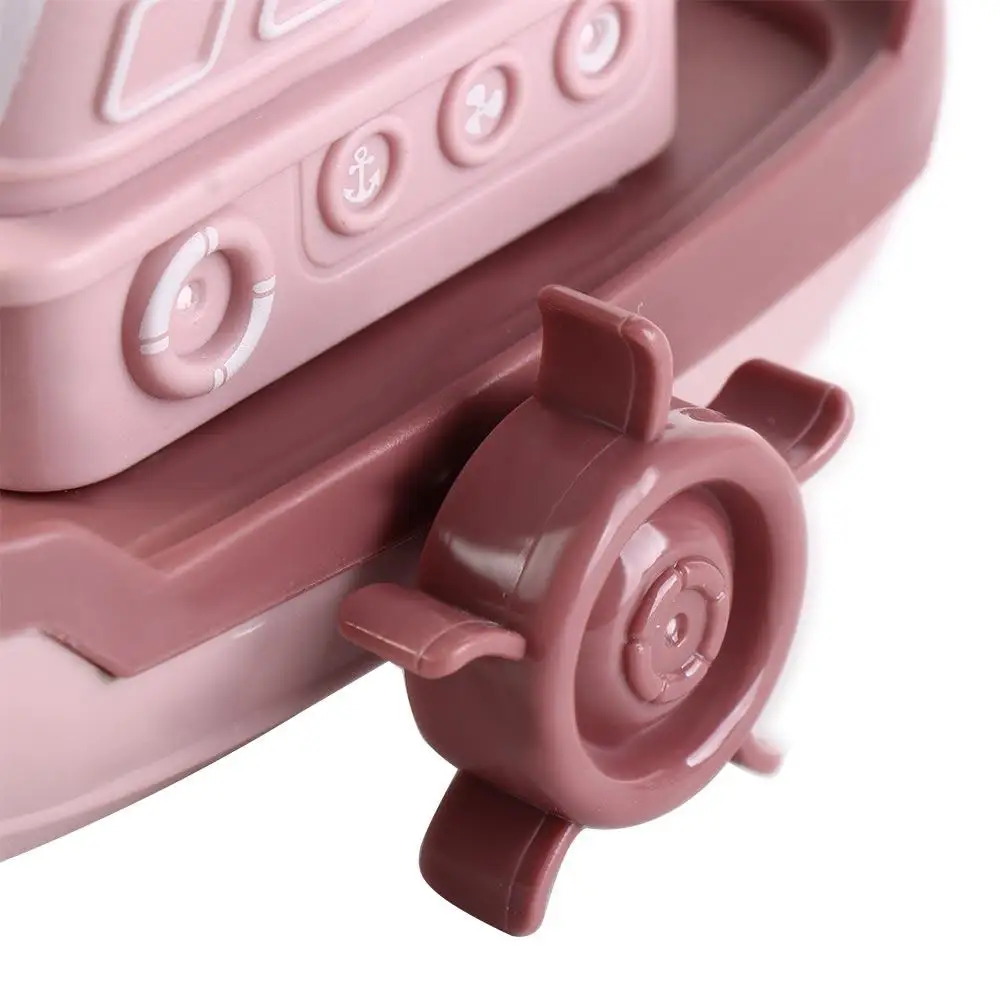Ship Game Bath Playing Toys Birthday Gifts Swimming Beach Game Cartoon Ship  Wind Up  Clockwork Boat Baby Bath Toys