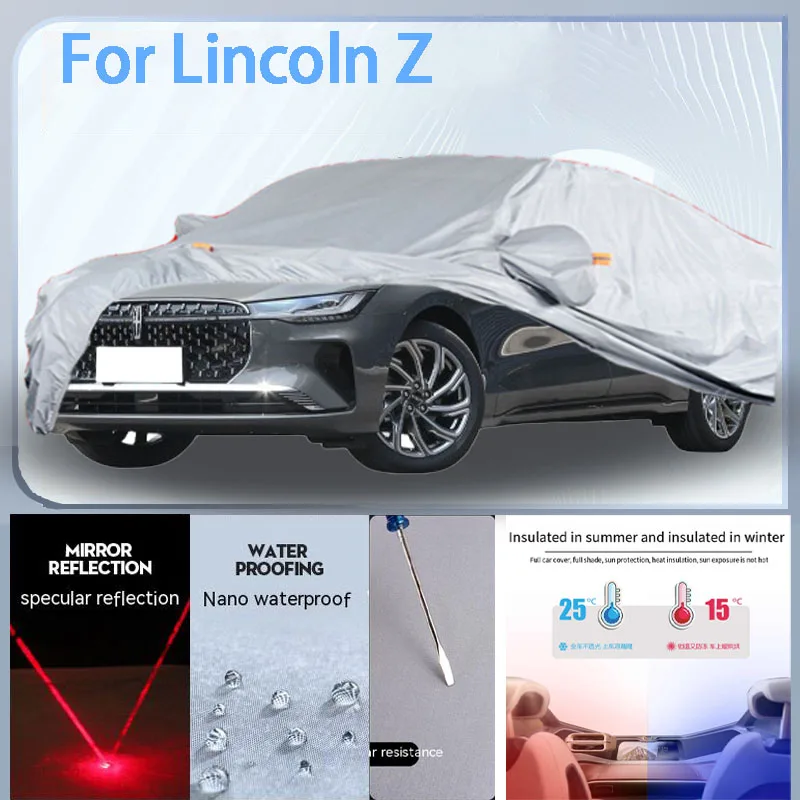 

For Lincoln Z Full Car cover with UV protection and Winter Insulation roles,Rainproof,Snowproof Ati-frost properties.