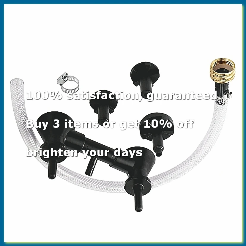 ●Double Head Wine Rinser Beer Bottle Washer Homebrew Cleaning Equipment Cleaner with Kitchen Faucet Bar Tools
