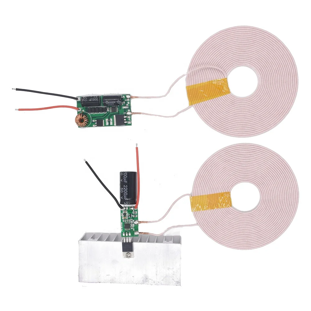 

7-30mm 24V4A Output 100w Wireless Charger High Power Long Distance Wireless Power Module Wireless Charging Module DIY