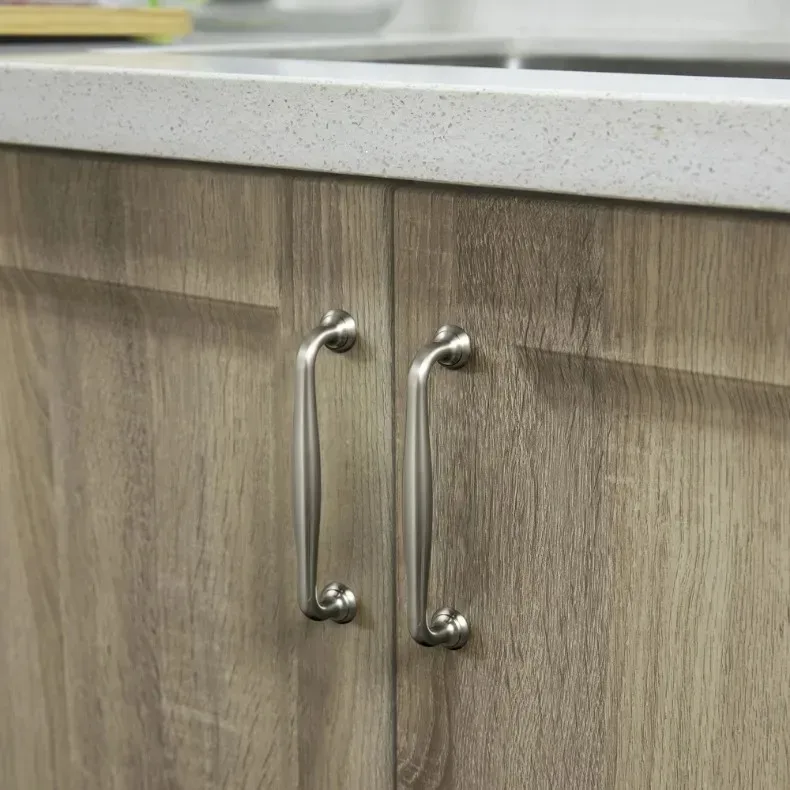 Antique Brass Cabinet Pulls Hardware for BedroomVintage Brass Solid Drawer Handles for Kitchen Cabinets and Dresser Drawers