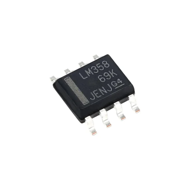 (10 Piece) New and Original LM358 Integrated Circuits Linear Amplifiers Instrumentation OP Amps Buffer Amps 8-SOIC LM358