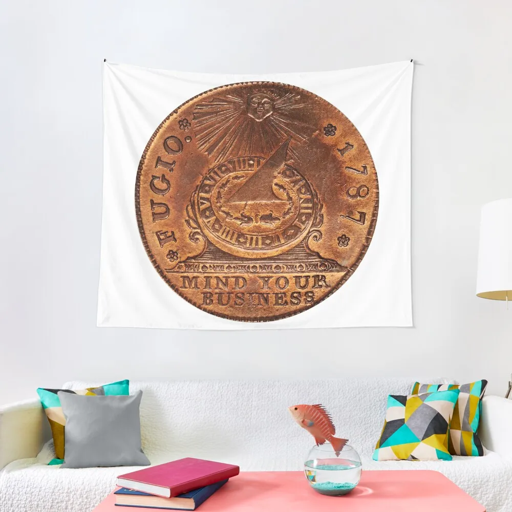 

Fugio Cent Mind Your Business Tapestry Home Decorating Decoration Home Tapestry