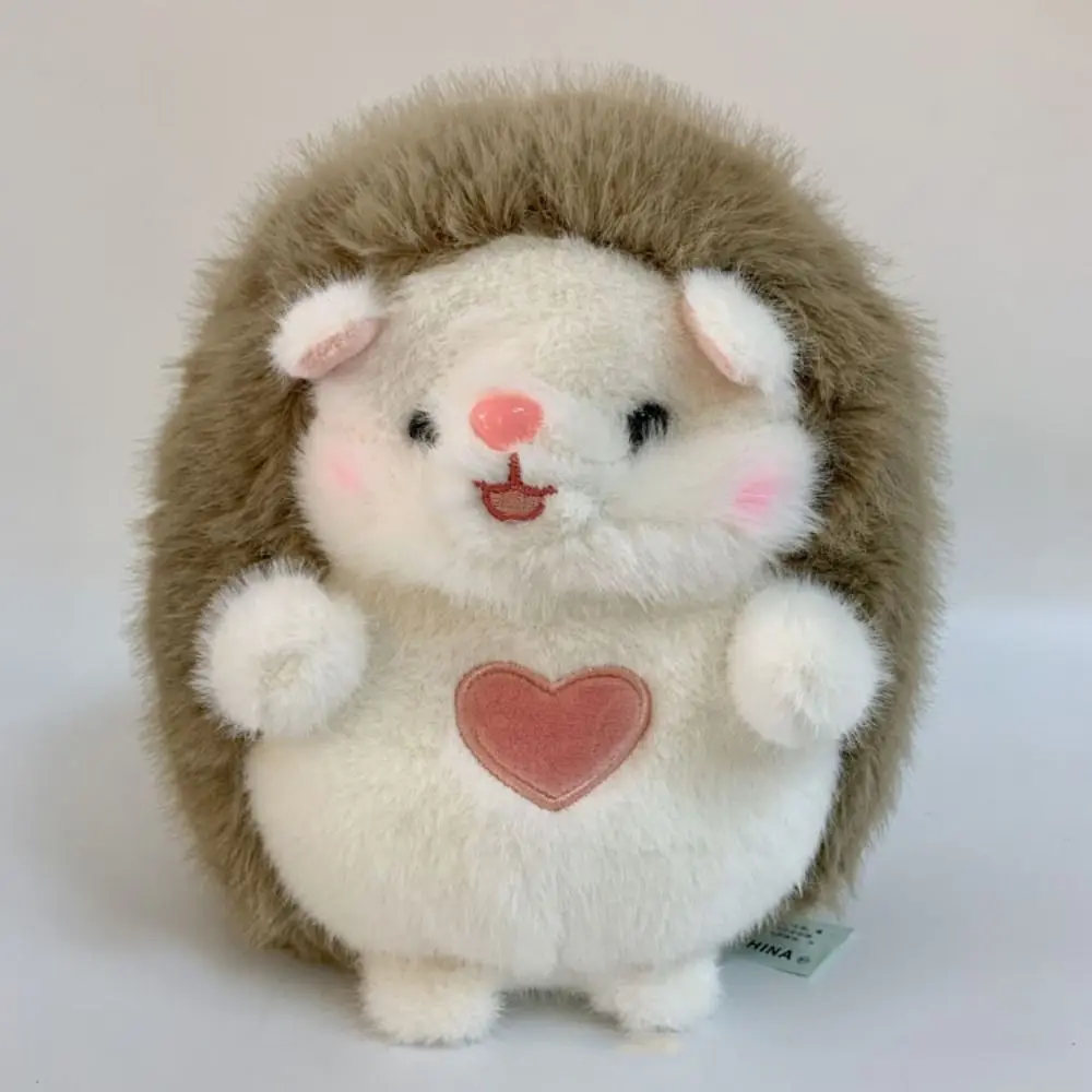 Abraço travesseiro de pelúcia animal ouriço boneca de pelúcia macio kawaii ouriço brinquedo de pelúcia bonito reallife ouriço plushie boneca crianças presente