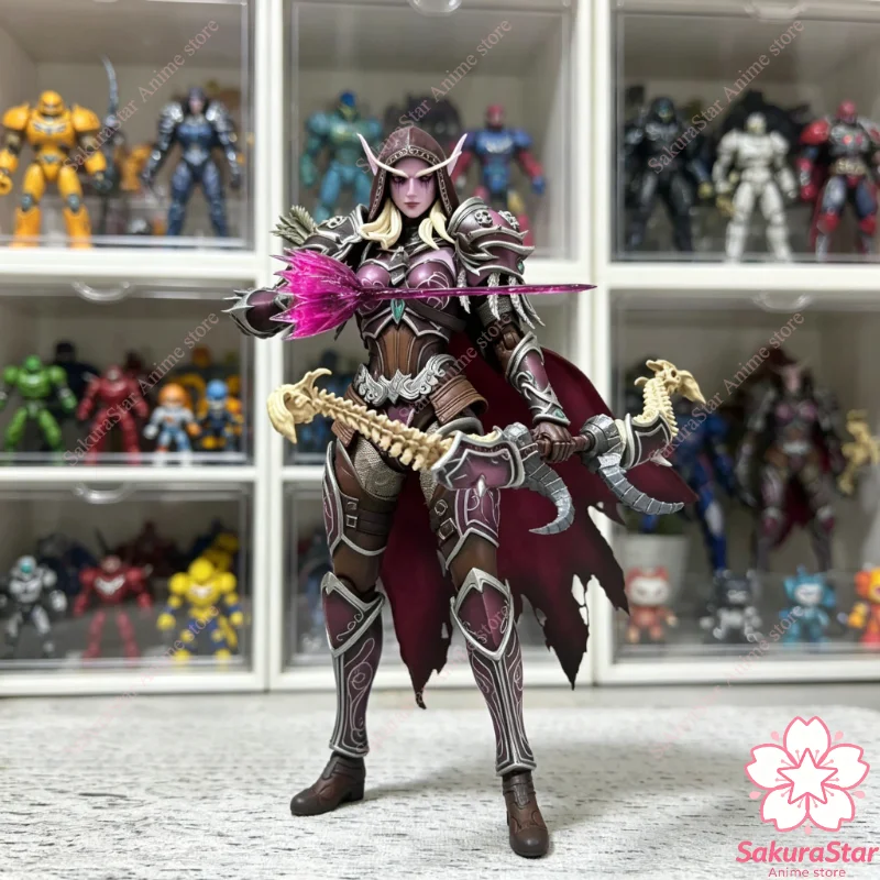 

【In Stock】World of Warcraft 1/10 Grey Knights Female Warrior Full Set Exquisite Collectible Action Figure Fan Gift Model Toy