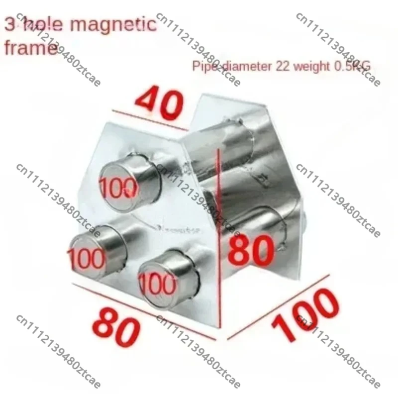 9 Tube Magnetic Frame 2500 Gauss Magnetic Rack For Mini Plastic Injection Molding Machine Strong Magnetic Dryer Accessories