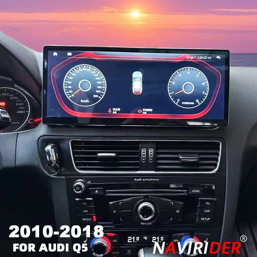 For AUDI Q5 2010-2018 Android Touch Screen Car Radio Multimedia Video Player Stereo GPS Navigatin Wireless CarPlay 4G Head Unit