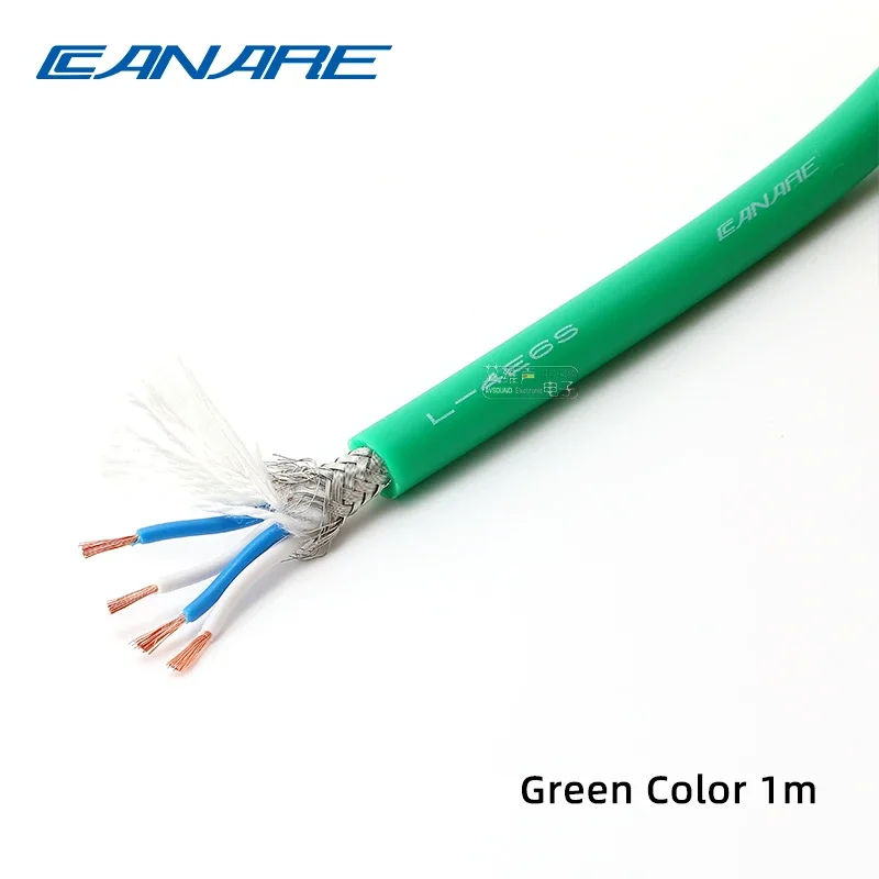 Microphone Audio Signal Cable 4E6S XLR Male to Female Balanced Line Noise Reduction Anti-Interference for Stage & Studio