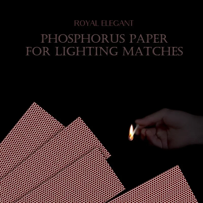 Match Striker Paper Phosphorus Paper For Lighting Matches Self-Adhesive Match Phosphor Pape Candle Accessories