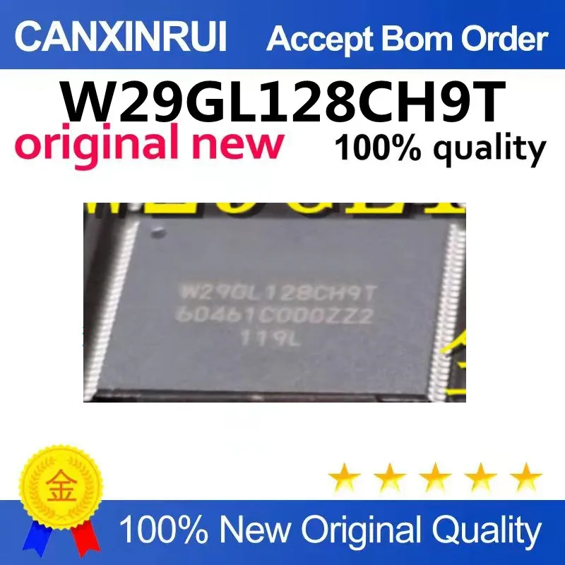 (5-100piezas)W29GL128CH9T TSSOP56 Memory chip FLASH NAND New original Photographed by the actual product