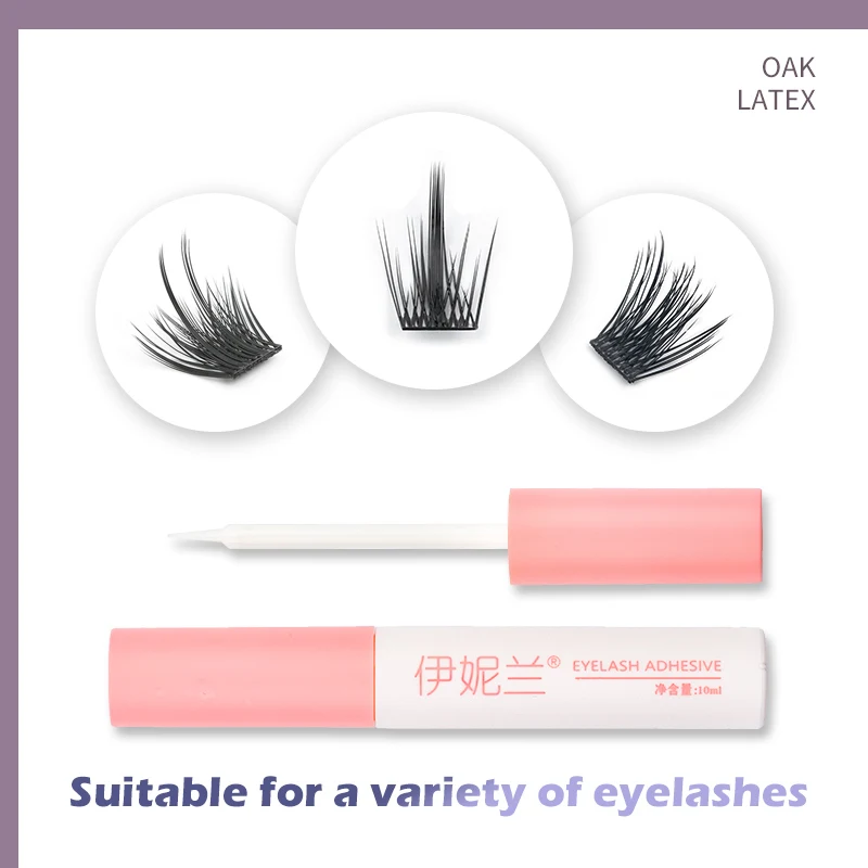 Lash Glue Transparent DIY Cluster Lashes Glue False Eyelash Extension Supplies Adhesive Long-lasting Waterproof Lash Lift Glue