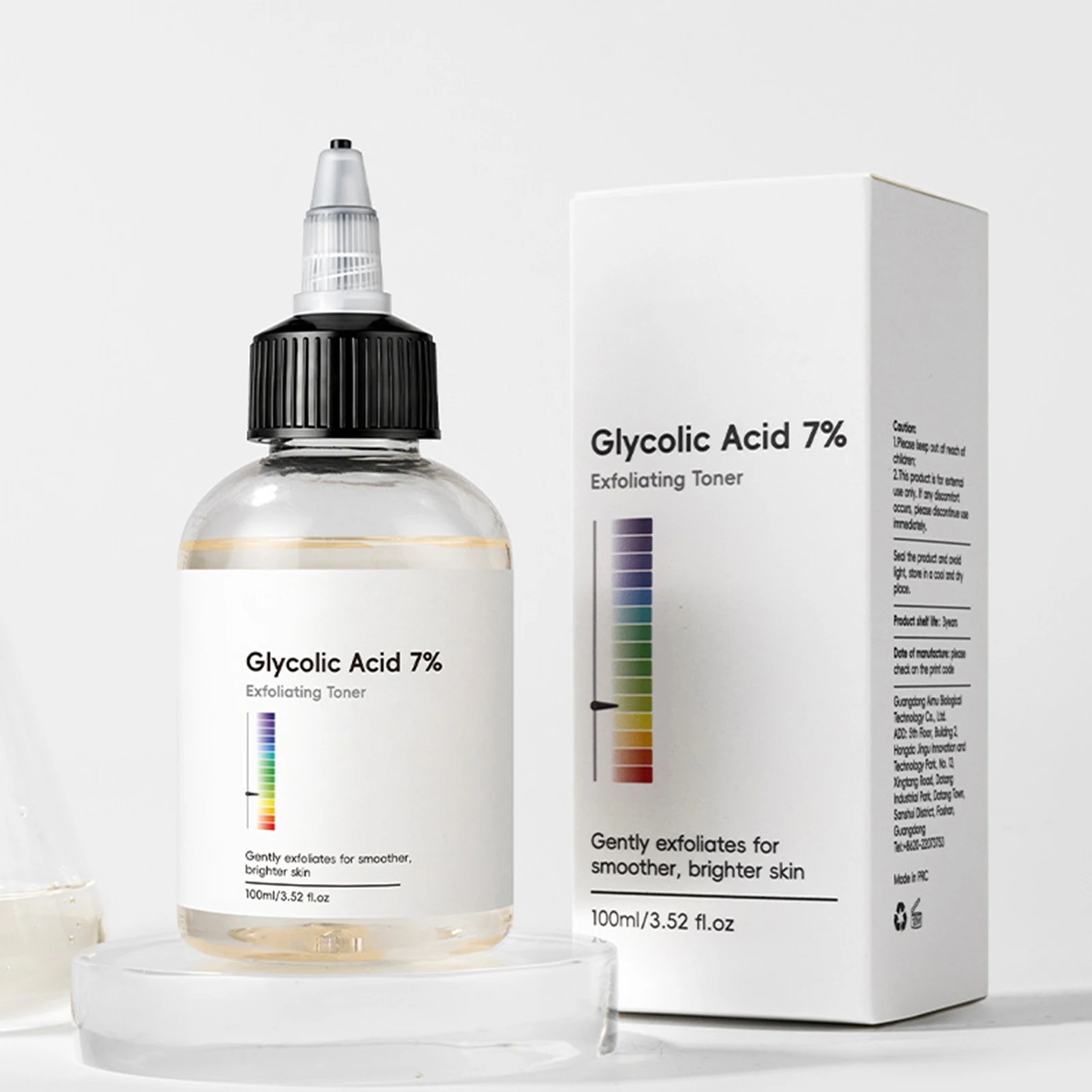 Pore Refining Essence Acid Shrink Pores Facial Serum Firm Moisturizing Essence Liquid Repair Face Pores Beauty Skin Care 100ml