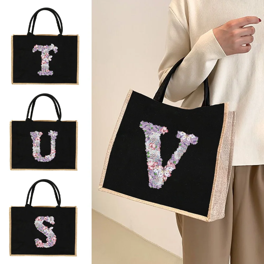 متعددة الوظائف المحمولة الجديدة المرأة حمل الحقائب سعة كبيرة حقيبة يد للتسوق زهرة الورد إلكتروني سلسلة تخزين حقيبة كتف #1