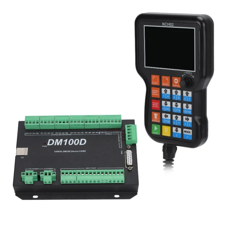 CNC コントローラ多機能オフラインモーションコントローラ彫刻フライス盤用 DC 24V3 軸