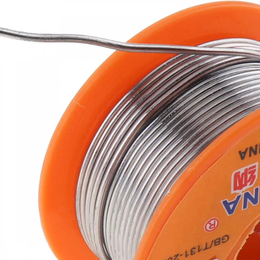 Solder Wire 63/37 50g Tin Clean Rosin Core 0.6/0.8/1.0/1.2/1.5/2.0mm Welding Soldering Iron Reel Flux 2% Soldering Wire