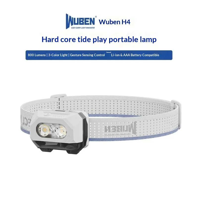 wuben-h4-induction-headlight-led-glare-80g-long-life-mountaineering-fishing-tools-lightweight-outdoor-mountaineering-camping